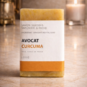 Savon  Avocat Curcuma